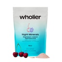 wholier Magnesium Glycinate, Tart Cherry Juice, Chelat Calcium. Beruhigen Nachtgetränk. Natürliche Unterstützung für Schlaf, Stress + Entspannung. Nacht Mineralien. (30 Servings)