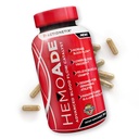 HemoAde Advanced Blood Flow Catalyst, Muscle Cramp Defense, Increase VO2, Endurance Supplement, Athletic Performance Supplements, Running Supplement, Mountain Bike Supplement, 60 Capsules