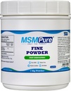 KALA HEALTH MSMPure Fast Dissolving Fine MSM Powder Crystals – US-Made MSM für Joint Health, Haut Aussehen und Haar- und Nagelunterstützung – 2.2 lb, Bio Schwefel