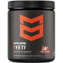 MTN OPS Yeti Pre-Workout Powder Energy Drink with Creatine, 200mg Caffeine & BCAAs with Beta Alanine, 30-Serving Tub, Tiger's Blood