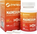Triple Magnesium Complex | 400mg Magnesium Glycinat, Malat & Citrat für Muskeln, Nerves & Energy |mit Vitamin C,B6 für hohe Absorption | für Frauen & Männer (120 Kapseln)