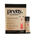 Beauty+5 Electrolytes, VERISOL® Collagen& ElastaGLO® Elastin, for Skin Metabolism& Elasticity, Reduces Cellulite&Wrinkles, hydrated Strawberry Yuzu Stick Packs, No Artificial Sweetener