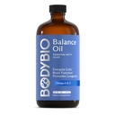 BodyBio Balance Oil - Vegan Omega 3 6 Supplement – Kaltgepresstes Blattblumenöl – unterstützt Gehirnfunktion, Gesunde Haut und Stimmung