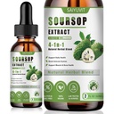 Soursop Bitters Liquid, Immune Boost, Relaxation, Liver and Sleep Aid,Soursop Bitters Liquid, Herbal Goodness, Sugar Free, Natural Flavor, 2 Fl Oz
