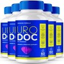 Uro Doc Prostate Health Supplements for Men Capsules, Official Uro Doc All Natural Support Pills - Maximum Strength for Daily Wellness, All Natural Premium UroDoc Health Support Reviews (5 Pack)