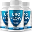 Uroflow for Men Capsules, URO Flow for Prostate Pills, Uroflow Supplement Caps - Maximum Strength, All Natural for Wellness & Comfort, Advanced Formula Overall Health & Wellness Reviews (3 Pack)