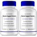 Macular Support Capsules, Official MacularSupport Eye Health Supplement Pills - Maximum Strength, All Natural Visual Wellness, Eye Comfort & Healthy Vision, Macular Support Pills Reviews (2 Pack)