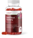 Organic Beet Root Gummies - Nitric Oxid Booster für Herren & Frauen - Organic Non-GMO Gluten Free Vegan Beets - 60CT