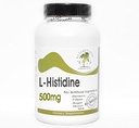 L-Histidine 500mg ~ 200 Capsules - No Additives ~ Naturetition Supplements