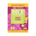 ROAR Immune Support Powder - Hydration Packets with Zinc and Elderberry - Electrolytes Powder - No GMOs, Gluten Free - Berry Citrus - 12 pc