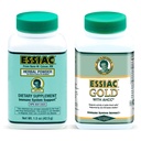 Essiac All-Natural Herbal Tea Powder Gold Herbal Extract with Mushroom Derived AHCC - 1.5 oz Bottle & 60 Capsules | Powerful Antioxidant Blend to Help Promote Overall Health & Well-Being