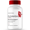 Flexavida Capsules, Official Flexa Vida Blood Optimizer Supplement Pills with All Natural Ingredients - Maximum Strength, Advanced Formula Flexavida Health & Wellness Support Reviews (60 Capsules)