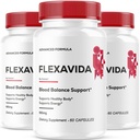 (3 Pack) Flexavida Capsules - Official Flexa Vida Advanced Premium Formula Support Maximum Strenght, All Natural Ingredients Vitamins for Overall Health & Wellness Reviews, 180 Capsules for 3 Months