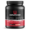 Unmatched Isolate Grass Fed Whey Protein | Muscle Build & Recovery | Gluten & Lactose Free | Natural Flavors & Sweeteners | 24g Protein | 29 Servings (Strawberries 'N Cream)