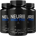 (3 Pack) Neuro Mind Pro - Neuro MindPro Capsules Advanced Formula, NeuroMindPro Original Premium Pills All Natural Daily Support for Overall Health & Wellness Reviews, 180 Capsules for 3 Months
