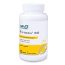 Klaire Labs SFI Health Eicosamax 1000 TG Fish Oil - 1000 mg EPA/DHA pro Weichgel, Ultra Pure Omega-3 Fish Oil Pills - Sustainable Sourced - Natürliche Zitronengeschmack für keine Fishy Burps (60 Softgels)