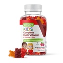 Viteey Kids Multivitamin Gummies, Complete Daily Essential Kids Vitamins - Great for Immune Support & Overall Health - 12 Essential Minerals & Vitamins - Vegetarian, Gelatin Free- Fruit Flavor Gummy