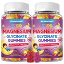 Magnesium Glycinate Gummies for Kids 4+, Sugar Free Mixed Fruit Flavor, Magnesium Supplement with Multivitamin, Lutein, L-Theanine, Supports Sleep, Stress Relief, Muscle Health, Eye, Calm Mood, 120Cts