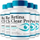 Retina Clear Eye Supplement - Retina Clear for Eyes Capsules - Maximum Strength, Advanced Formula All Natural Visual Wellness, RetinaClear Pro Reviews (5 Pack)