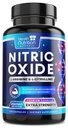 Nitric Oxid Booster 2560mg - Extra Strength L Arginine & Citrulline Ergänzung für Männer & Frauen - Premium Muskelunterstützung Nitric Booster - Natural Energy & Heart Health Support - 120 Kapseln