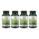 Swanson Full Spectrum Lion's Mane Mushroom - Brain Health Supplement zum Support Memory, Focus & Clarity* - Kann auch Immun-, Herz- & Verdauungs-Gesundheit - Gluten-Free & Non-GMO - 60 Kapseln (4 Packung)