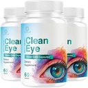 (3 Pack) Clean Eye Capsules - Official CleanEye Pills Advanced Premium Formula Support Maximum Strength, All Natural Ingredients Vitamins for Overall Health & Wellness, 180 Capsules for 3 Months