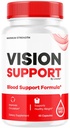 Vision Support - Vision Support Supplement, Vision Support Capsules, VisionSupportPlus, VisionSupport Advanced Formula Natural Supplements Pills, 60 Capsules for 1 Month