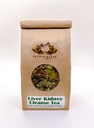 Liver Kidney Colon Cleanse Detox Repair Renew Health Organic Tea Natural Formula Vegan Loose Leaf Green Tea with Bilberry and Dandelion Root 2 Ounce