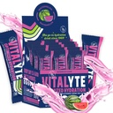 Vitalyte Electrolyte Powder Packets - Isotonic Clean Electrolyte Hydration Drink Mix - Single Serve Rehydration Packets with No Artificial Colors, Flavors or Sweeteners (Watermelon, Pack of 25)