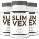 (3 Pack) Slimvex Capsules – Daily Balance & Energy Support Supplement, All-Natural Formula for Healthy Shape, Digestion & Active Lifestyle | Easy-to-Take Pills, Non-Habit Forming (180 Capsules)