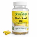 Greenfield Nutritions - Halal Black Seed Oil (Nigella Sativa), Unterstützung Immunsystem, Verdauungssystem und Gelenke Gesundheit, 90 Liquid Veggies Kapseln