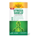 Country Life Stress Shield – Stress & Tension Relief Supplement with Ashwagandha, B-Vitamins for Energy & Emotional Well-Being, Supports Mental Clarity & Resilience, Gluten-Free, Vegan, 60 Capsules