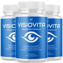 (3 Pack) Visiovita Capsules, Official Visiovita Vision Pills Supplement with All Natural Ingredients, Advanced Eye Health Formula, Max Strength Vision Support Vitamin for Women and Men (180 Capsules)