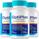 OptiPlax Vision Support Capsules, Official Opti Plax Eye Health Supplement Pills - Maximum Strength, All Natural Visual Wellness & Crystal Clear View, Premium OptiPlax Pills Reviews (3 Pack)