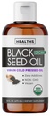 USDA Organic Black Seed Oil Liquid (16 fl oz) Premium Cold-Pressed Nigella Sativa Producing Pure Black Cumin Seed Oil - Antioxidant Supplement - Vegan, Gluten-Free, & Non-GMO (Keine Pillen oder Kapseln)