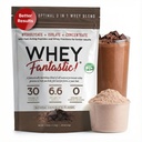 Fantastic Nutrition Chocolate -3-in-1 Grass Fed Whey Protein Powder - Unique Blend of Hydrolysate, Isolate, & Concentrate Provides 30g of Protein & 6.6g BCAAs per Serving - 2.2lb-28 Servings