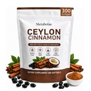 Metabolae Ceylon Cinnamon, Daily Supplements, Plant-Based, Non-GMO, Gluten-Free, 300 Softgels