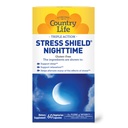 Country Life Stress Shield Nighttime – Stress & Relaxation Support Supplement – Sensoril® Ashwagandha, GABA & L-Theanine – Magnesium & Vitamin B5 – Gluten Free, Vegan – 60 Vegetarian Capsules