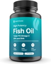 Mini Fish Oil Softgels – Odorless, Burpless & Easy to Swallow – 1500mg Omega-3 mit EPA & DHA – Advanced Formula Fish Oil Minis – Smaller Than a Dime – Wild Caught – 90 (Big, Capsule)