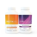 Ultimate Breast Health Supplement Bundle Including ecoNugenics BreastDefend and Pectasol-C Modified Citrus Pectin - DIM for Breast Support, Estrogen Hormone Balance, Cellular & Immune Health Support