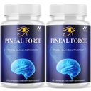 (2 Pack) Pineal Force Capsules, Official PinealForce Pills with All Natural Ingredients, Advanced Overall Health & Wellness Vitamin Supplement Formula Max Strength Multivitamin Support (120 Capsules)