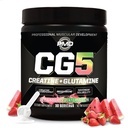 PMD Sports CG5 Premium Creatine & L Glutamine Powder, Power Recovery, Build Lean Muscle, Increase Workout Performance, Maximum Strength Pre Workout & Post Workout, Strawberry Watermelon, 30 Servings