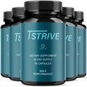 (5 Pack) Tstrive for Men - Official T Strive Pills for Men Advanced Formula Support for Maximum Strength, All Natural Ingredients Vitamins for Overall Health & Wellness, 300 Capsules for 5 Months
