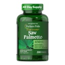 Puritan's Pride Flow GuardTM Saw Palmetto Extract 450mg, Natürliche ganze Kräuter Traditionelle pflanzliche Nahrungsergänzung für Männer Prostata und Urinary Health Support, 200 Rapid Release Capsules