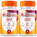 (2 Pack) Glycetra Capsules - Glycetra Advanced Glycogen Support Formula Vitamin Supplement Pills, All Natural Daily Balance Support Capsule for Health & Wellness Max Strength Glyco Pill (120 Capsules)
