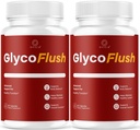(2 Pack) GlycoFlush - GlycoFlush Capsules Advanced Formula All Natural Ingredients Support Daily Pills Maximum Strength Vitamins for Health and General Wellness Reviews, 120 Capsules for 2 Months