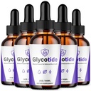 (5 Pack) Glycotide Drops, Official Glycotide Blood Support Drops with All Natural Ingredients, Advanced Health & Wellness Support Formula with Maximum Strength Multivitamin Ingredients (150 Servings)