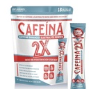 CAFEINA 2X - 200mg Koffein und Elektrolyt Infused Pulver Stick Packs (18 Zähler)