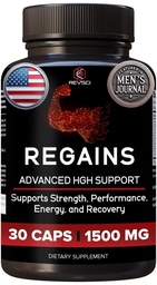 HGH Ergänzungen für Männer und Frauen - Regains Starter Pack, natürliche anabole Muskelwachstum Gebäude GH & Human Growth Hormone für Männer, Muskelaufbau für Männer, Muskel Erholung Ergänzung, 30 Protein Pillen