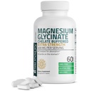 Bronson Magnesium Glycinate 400mg Extra Strength, Vegetarisch, für Absorptions-Gentle auf dem Stomach, Non-GMO, 60 Tabletten